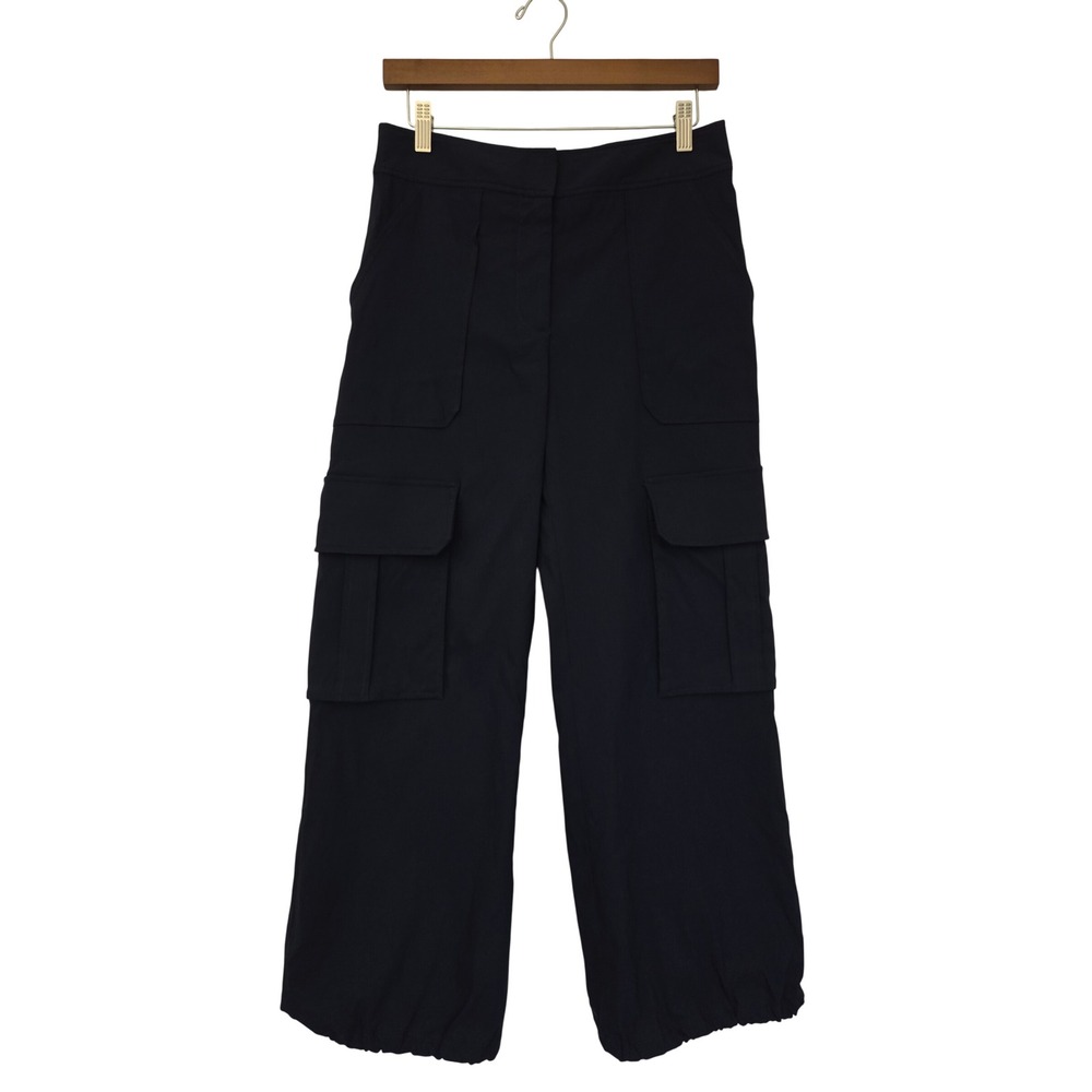 Veronica Beard Dari Cargo Pants Women 6 Navy NWT $498 2512SU5460437